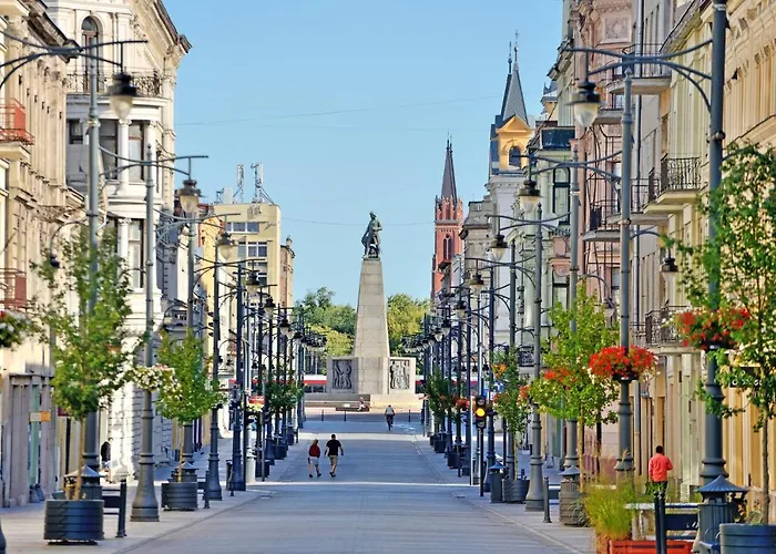 Piotrkowska-i- 75mcentral Cosy&freeparking * Łódź